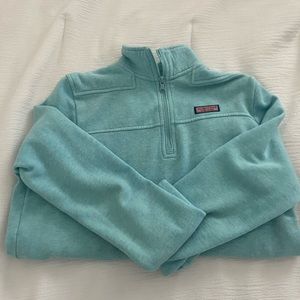 Vineyard Vines Blue Quarter Zip-Up